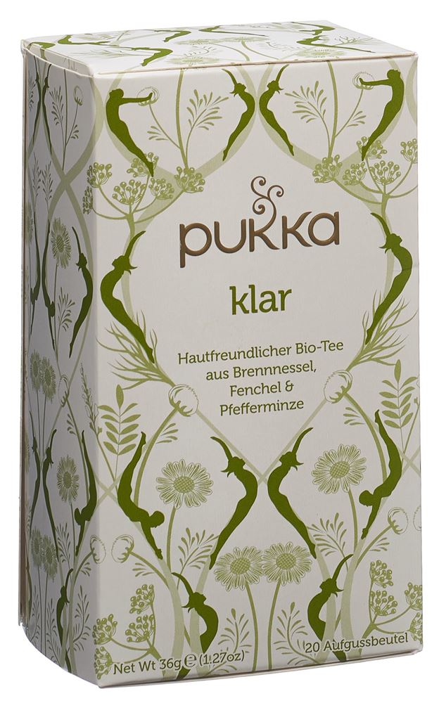 Pukka Klar Tee Bio Beutel 20 Stück