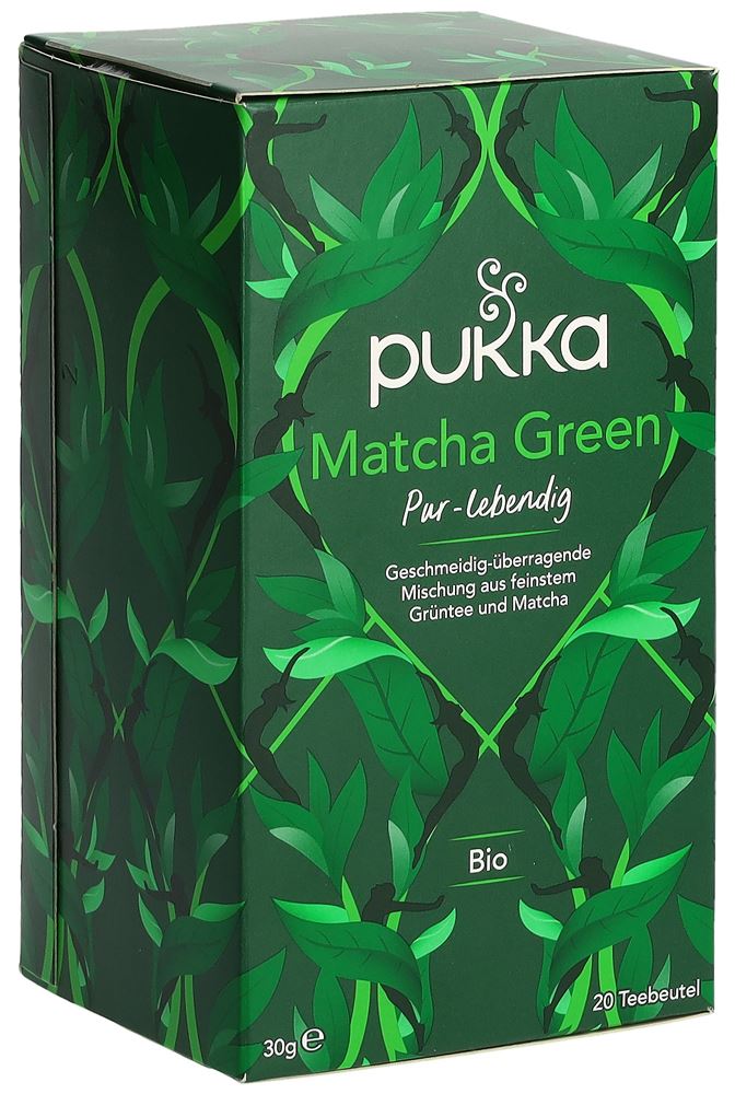 Pukka Matcha Green Tee Bio Beutel 20 Stück
