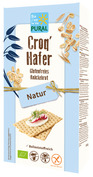 Pural Croq’Hafer Natur glutenfrei 160 g