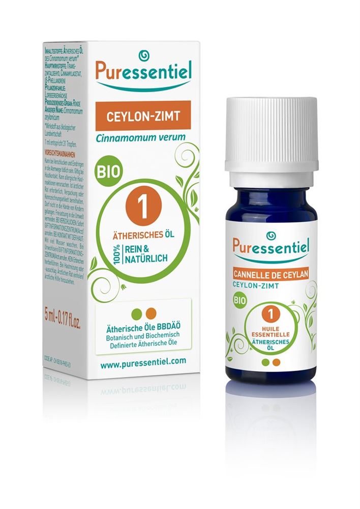 Puressentiel Ceylon-Zimt Äth/Öl Bio 5 ml