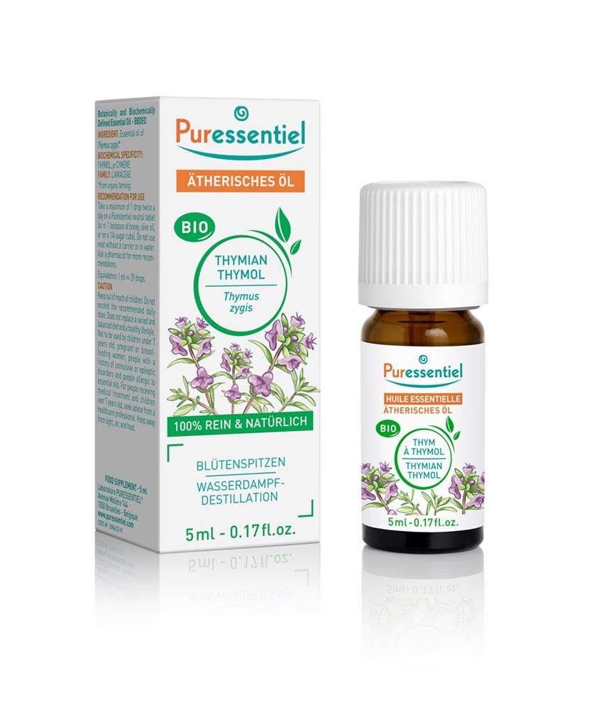 Puressentiel Thymol-Thymian Äth/Öl Bio 5 ml