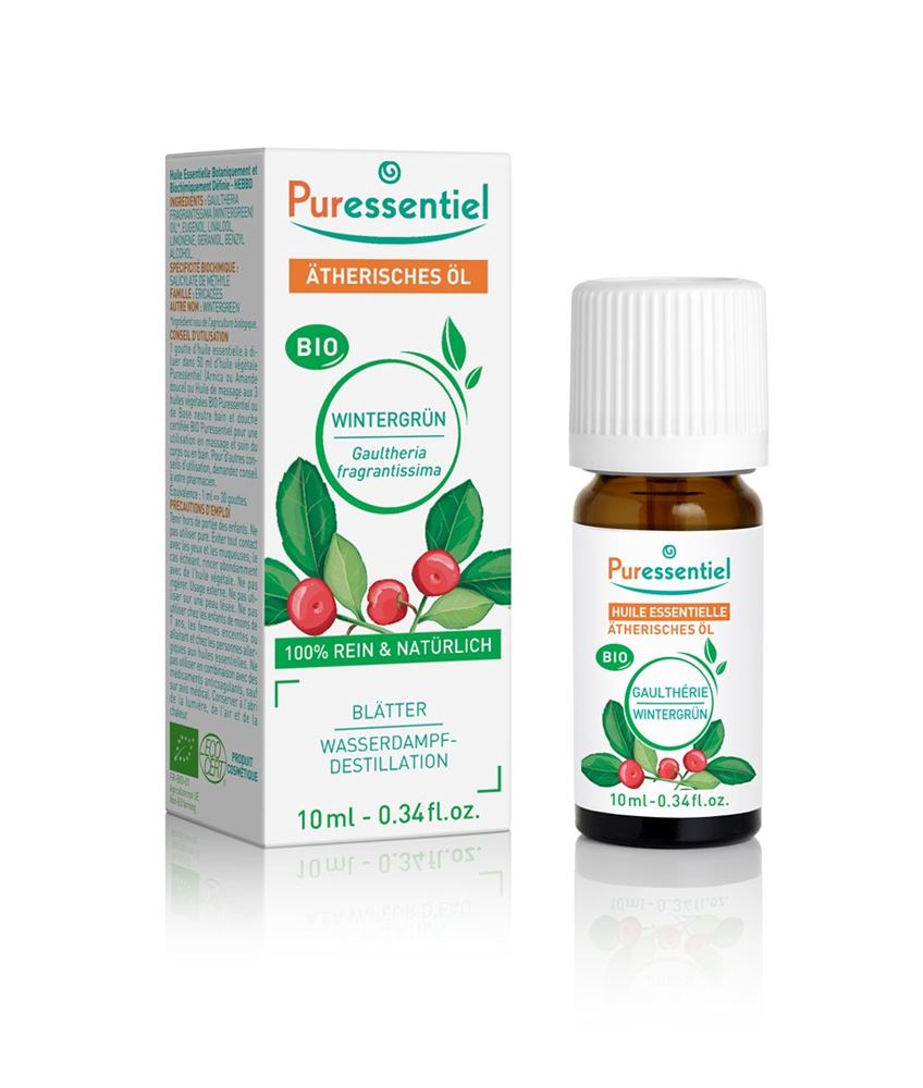 Puressentiel Wintergrünöl Äth/Öl Bio 10 ml