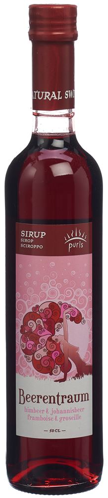 Puris Sirup Zauberland Beerentraum BIO 6 Glasfl 50 cl