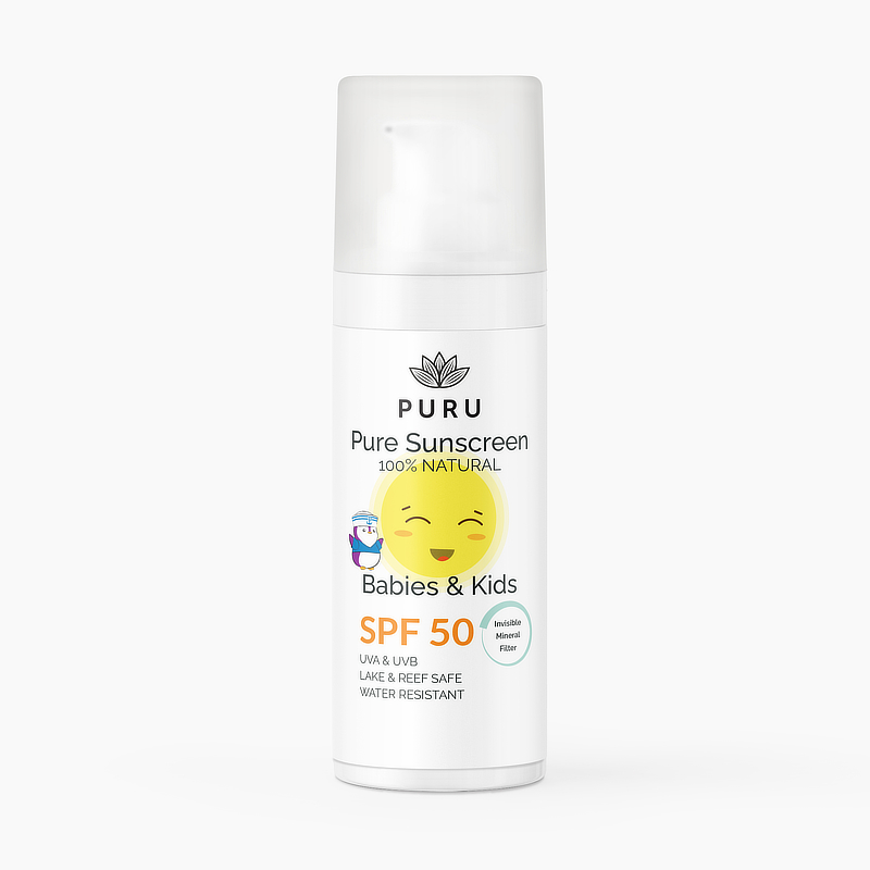 Puru Pure Sonnencreme Babys & Kinder Spf50 Rundfl 50 ml