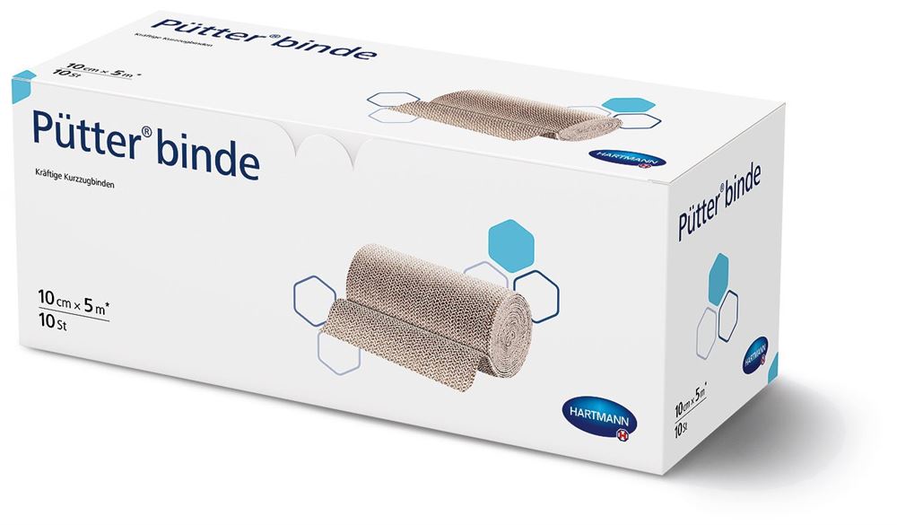 Pütter Binde 10cmx5m 10 Stk