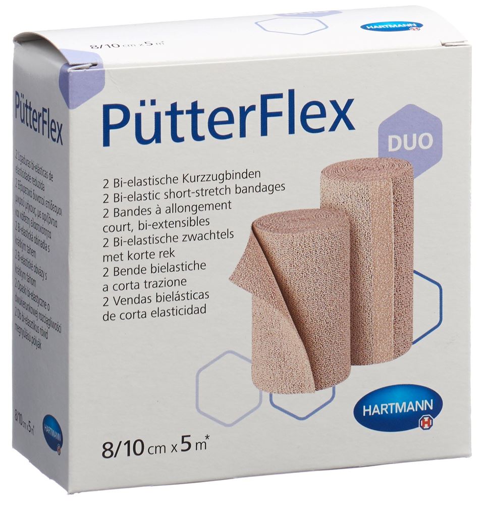 Pütter Flex Binde 8/10cmx5m 2 Stk
