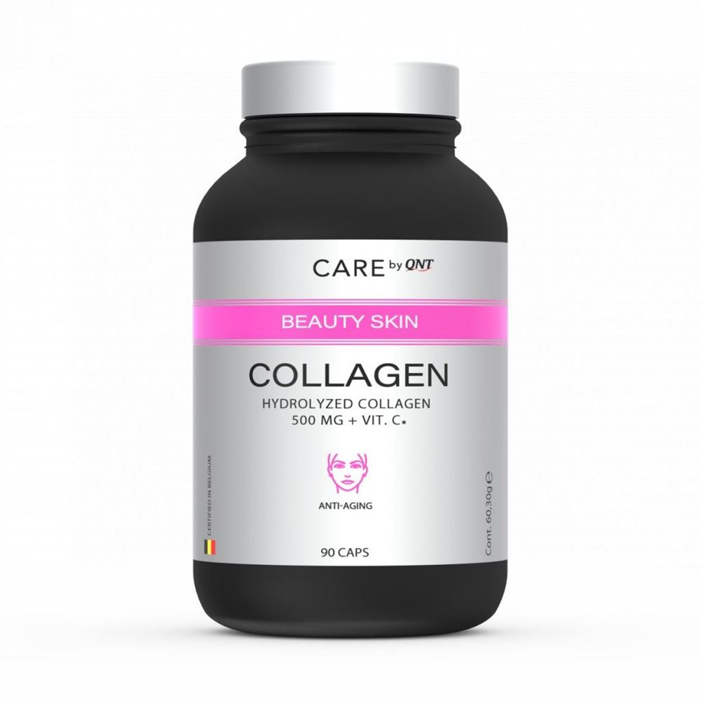 QNT Care Collagen Kaps 500 mg + Vitamin C Glasfl 90 Stk