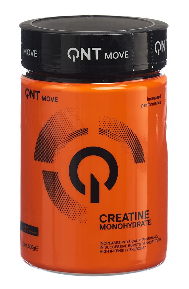 QNT Creatine Monohydrate Powder 100% Pure Ds 300 g
