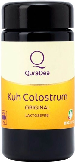 QuraDea Kuh Colostrum Original Kaps Bio pasteurisiert 60 Stk