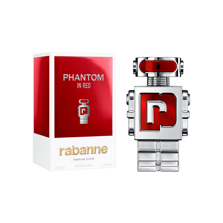Rabanne Phantom In Red Parfum Elixir 50 ml