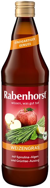 Rabenhorst Weizengras Cocktail Bio 750 ml