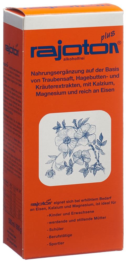 Rajoton Plus liq Plast Fl 500 ml