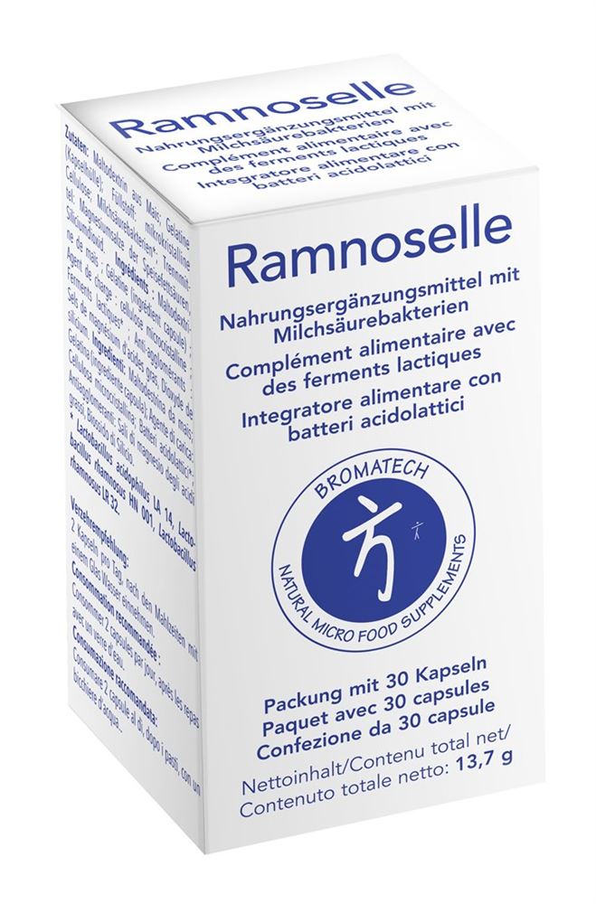 Ramnoselle Bromatech Kapseln Fl 30 Stück