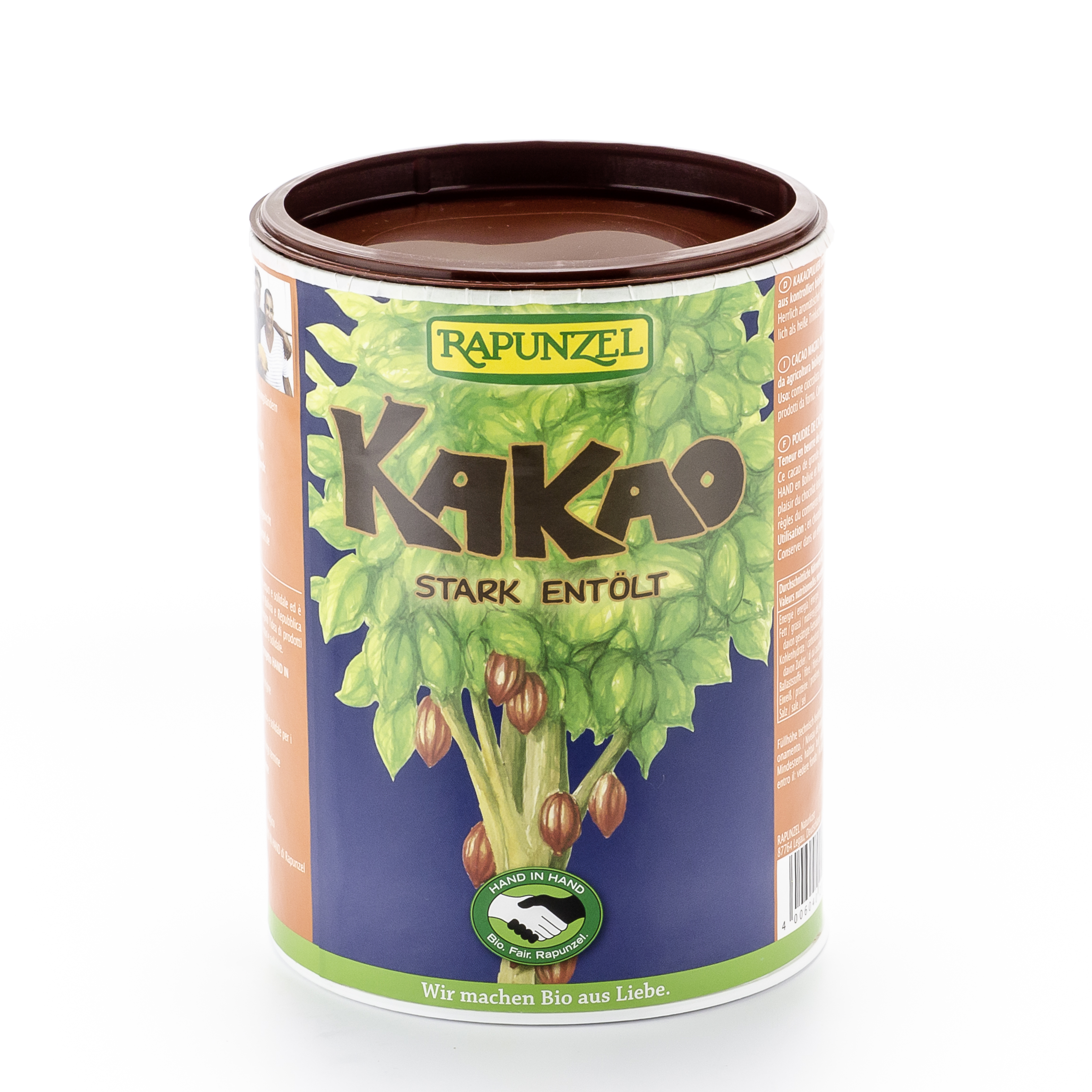 Rapunzel Kakaopulver entölt Ds 250 g
