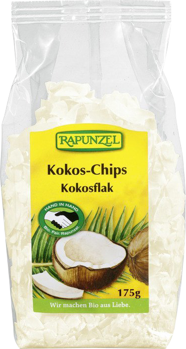 Rapunzel Kokos Chips Hih Beutel 175 G