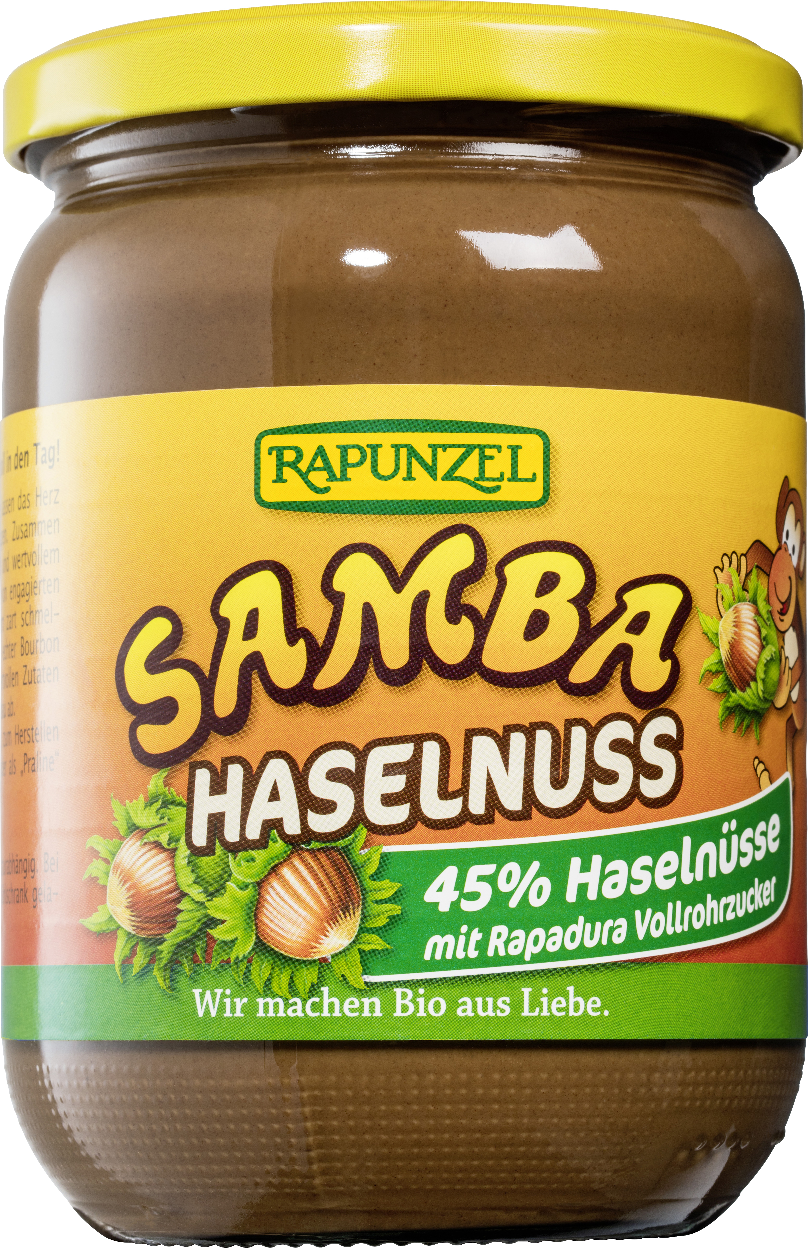 Rapunzel Samba Aufstrich Haselnuss Schokolade 500 g