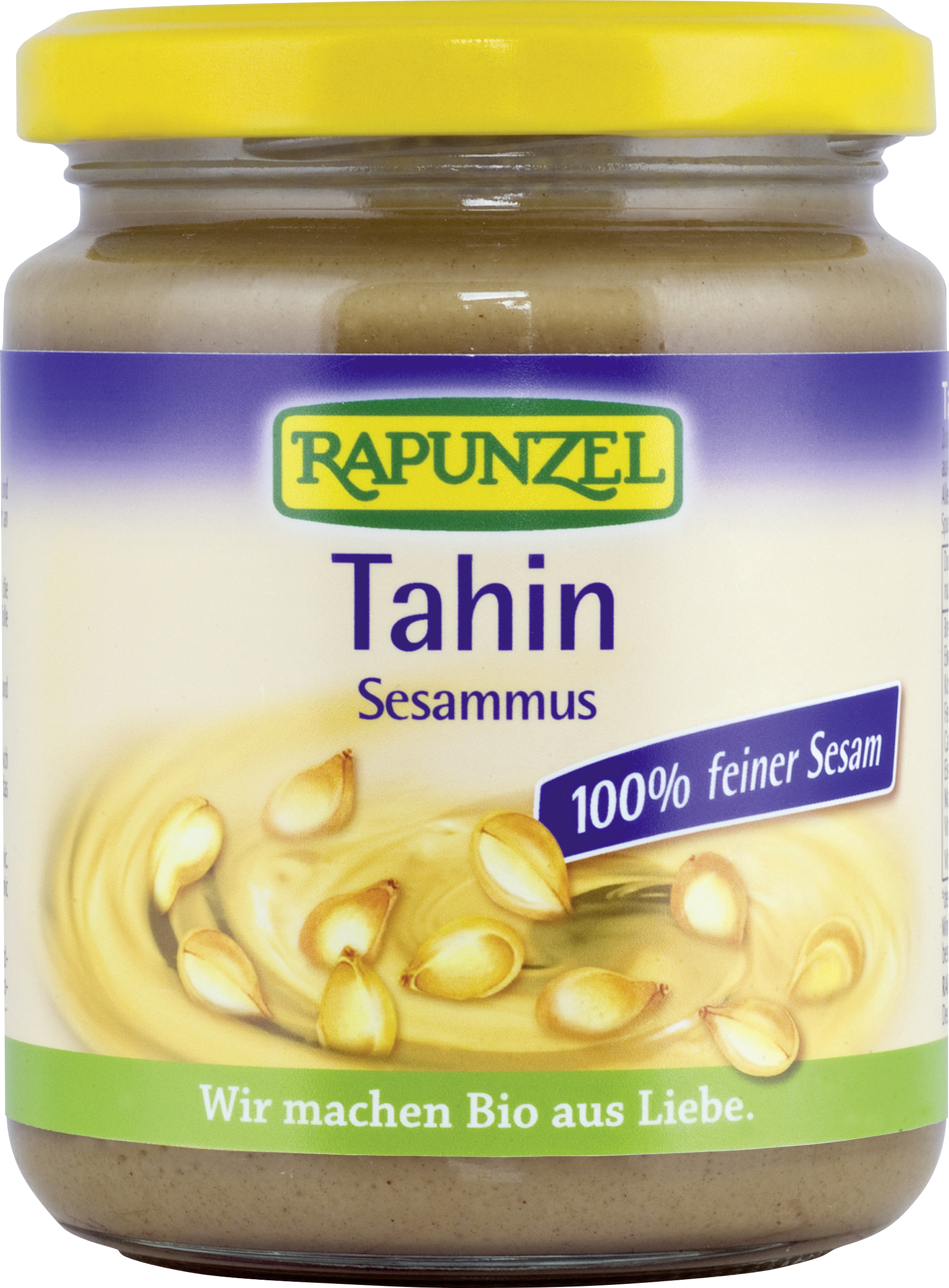 Rapunzel Tahin ohne Salz Glas 250 g