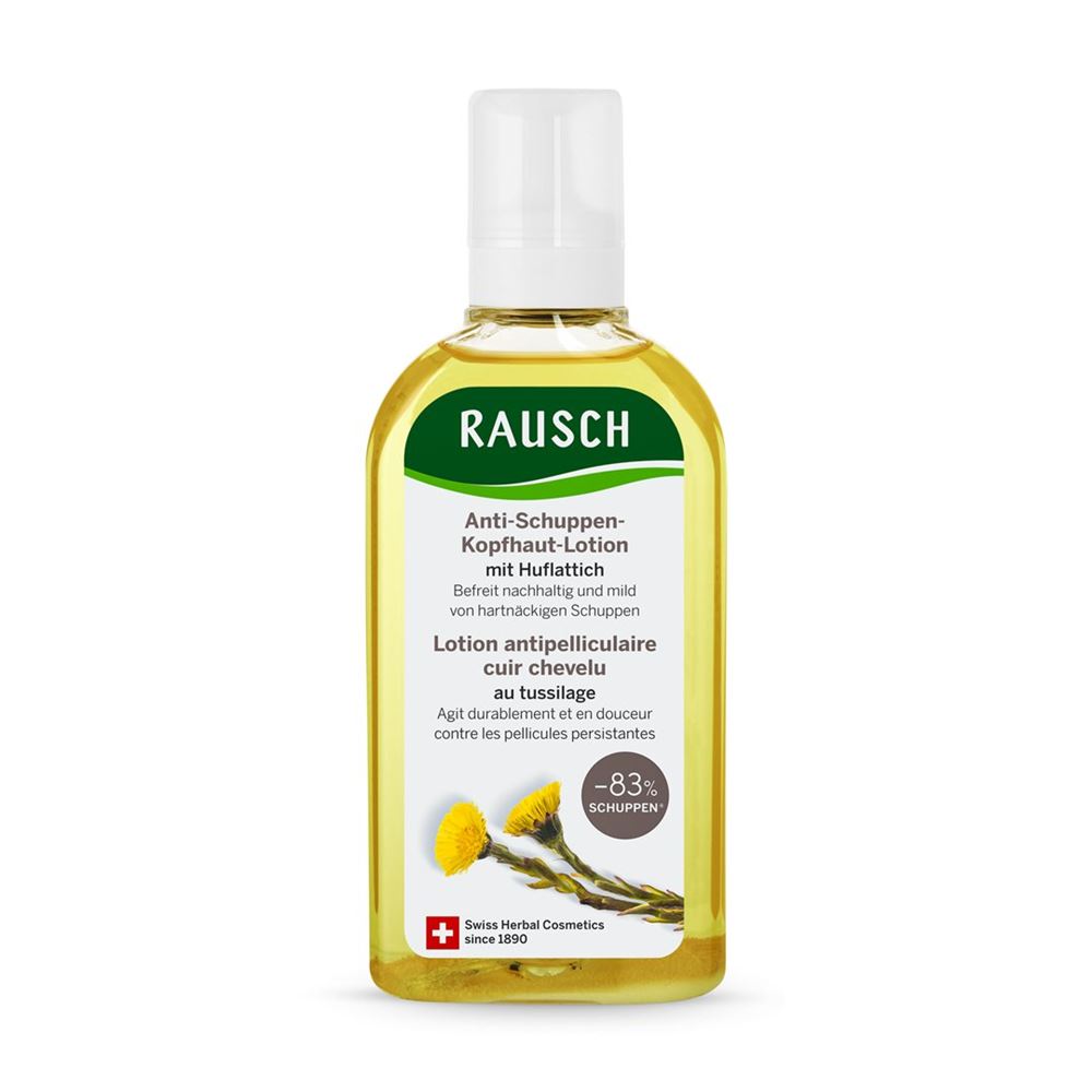 Rausch Anti-Schuppen-Kopfhaut-Lotion mit Huflattich Fl 200 ml