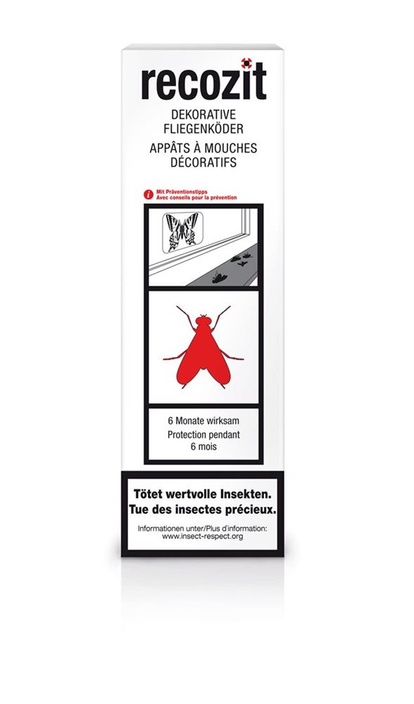 Recozit Dekorativer Fliegenköder 4 Stk