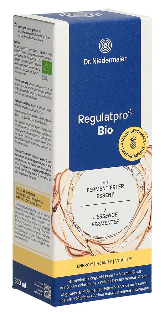 Regulatpro Bio mit Ananansgeschmack Glasfl 350 ml