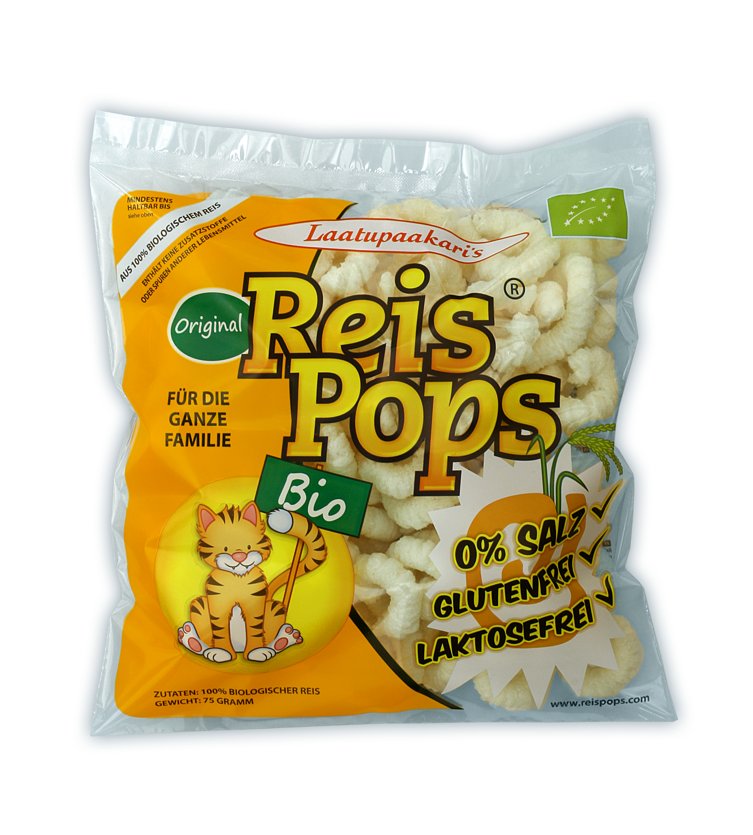 Reispops Original Bio Beutel 75 G