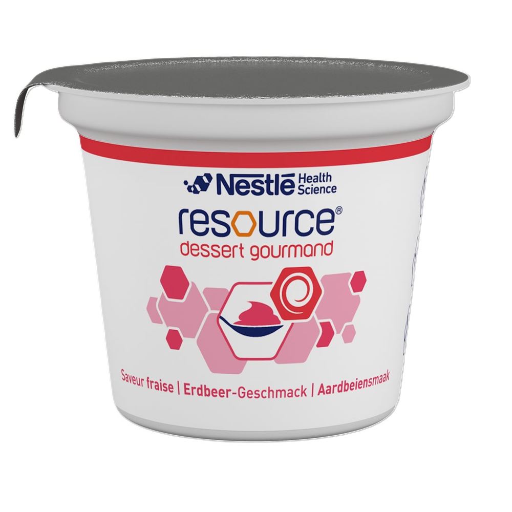 Resource Dessert Gourmand Erdbeer 4 Cup 125 g