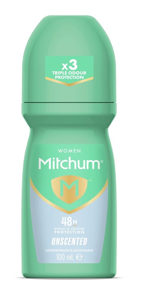 Revlon Mitchum Anti Perspirant Deodorant Unperfumed Roll-on 100 ml