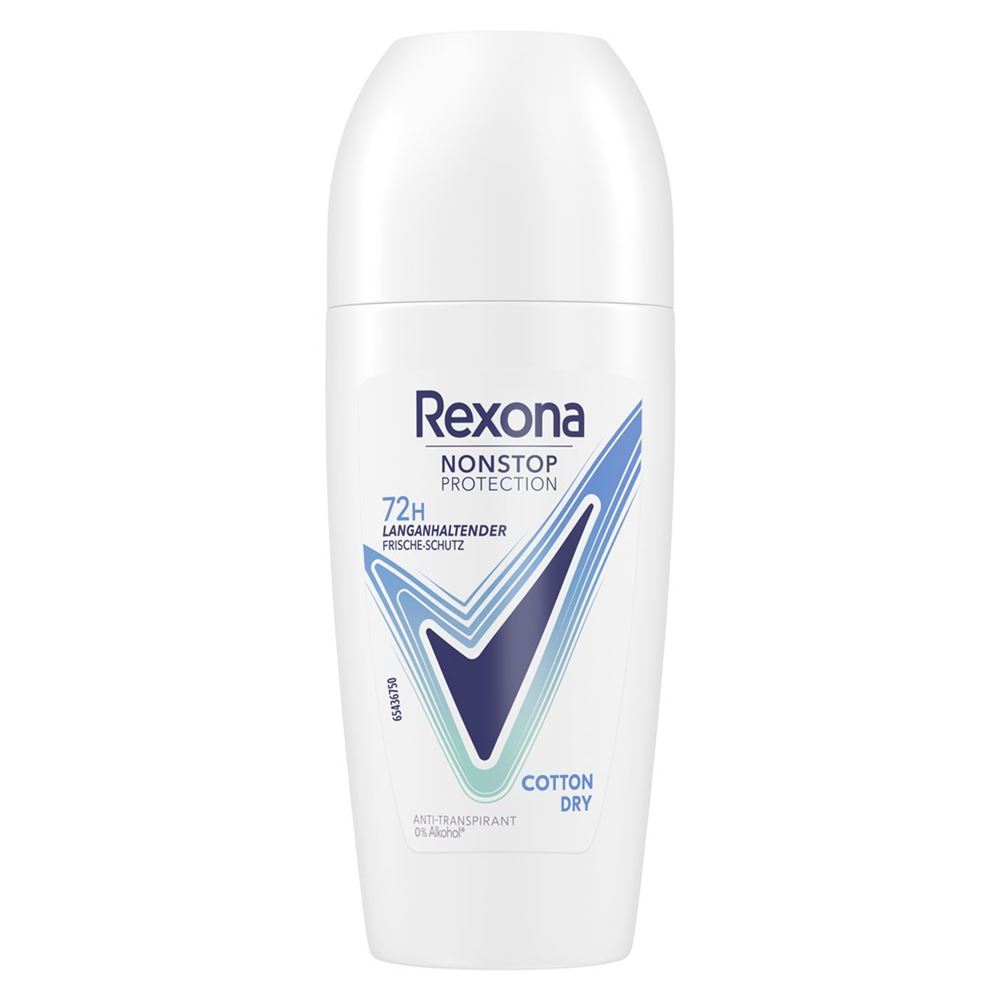 Rexona Anti-Transpirant Nonstop Protection Deodorant Roll-on Cotton Dry 50 ml