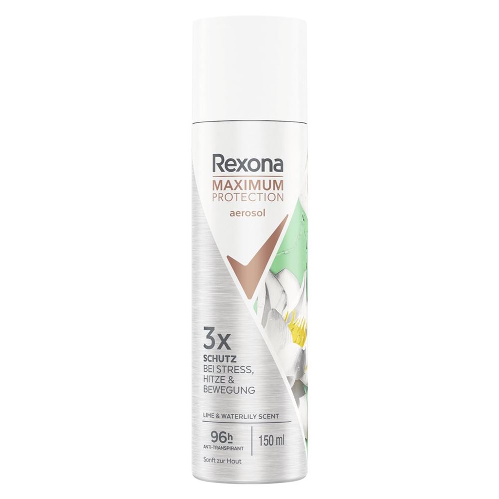 Rexona Women Anti-Transpirant Maximum Protection Deodorant Spray Lime & Waterlily 150 ml