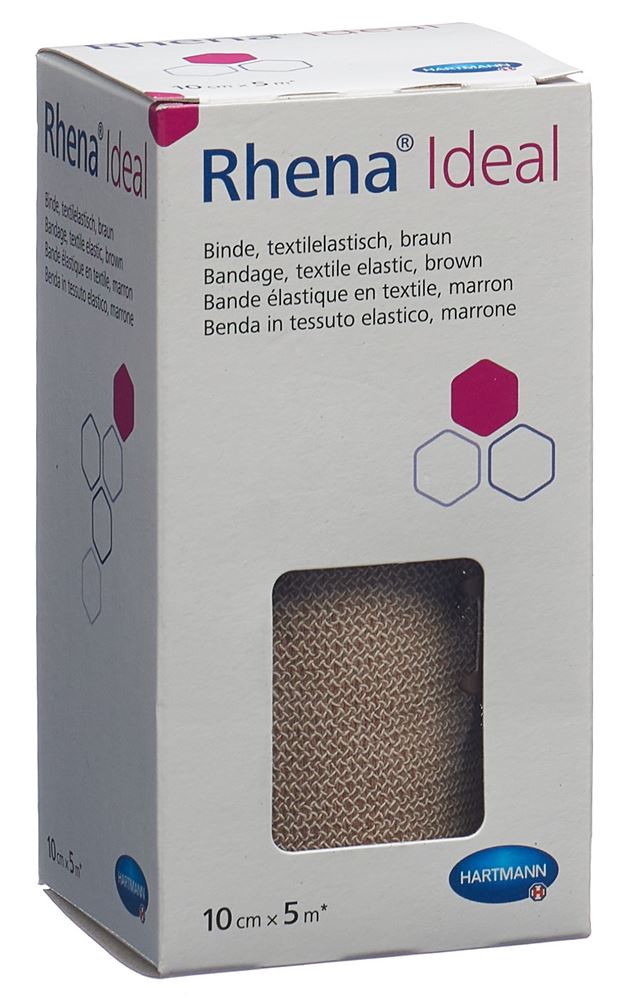 Rhena Ideal Elastische Binde 10cmx5m hautfarben