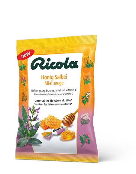 Ricola Honig Salbei Mit Zucker Beutel 75 G