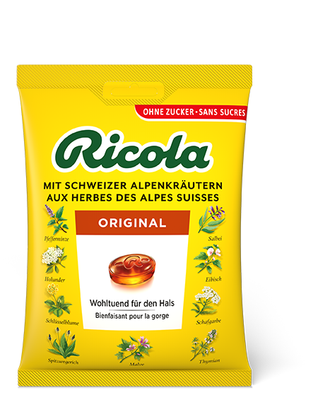 Ricola Kräuter Kräuterbonbons Ohne Zucker Beutel 125 G