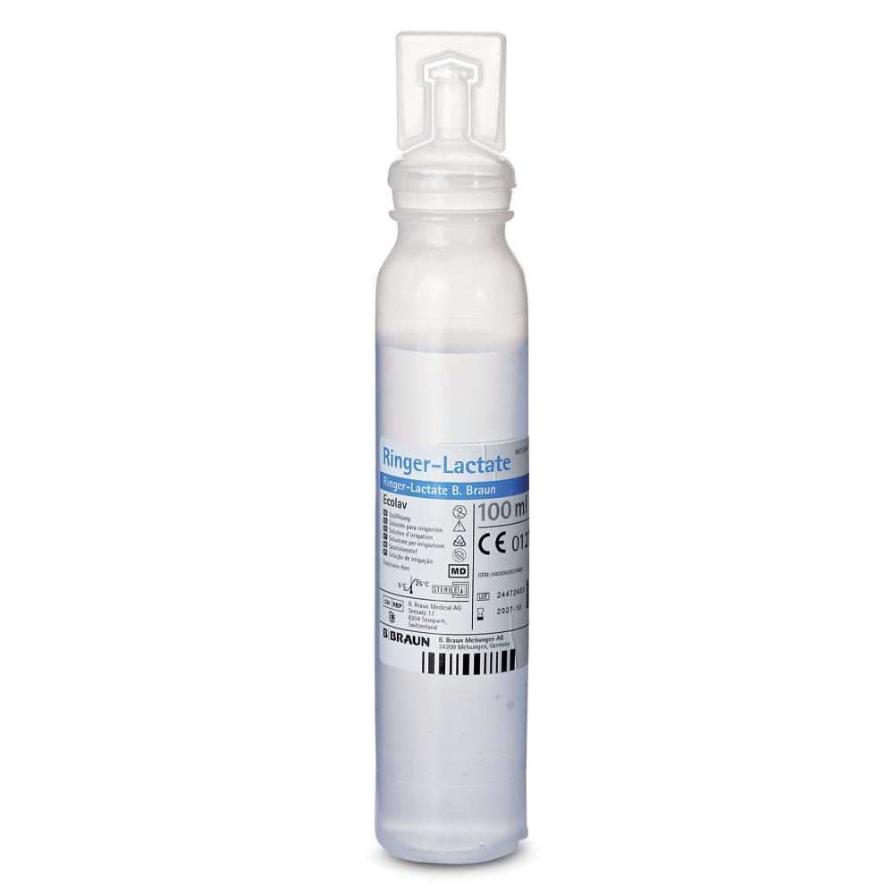 Ringerlactat Braun Spül Lös West 20 Ecolav 100 ml