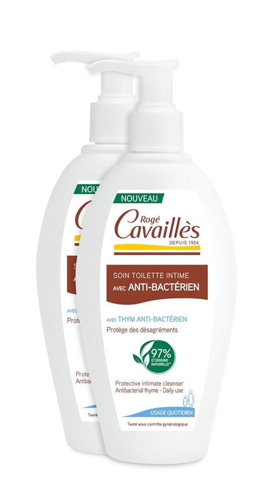 Rogé Cavaillès Intimpflegegel antibakteriell 2 Fl 250 ml
