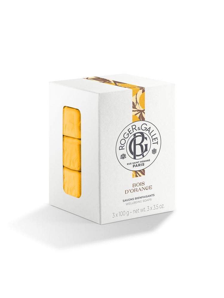 Roger & Gallet Boite 3 Savons Bois d'Orange 3 x 100 g