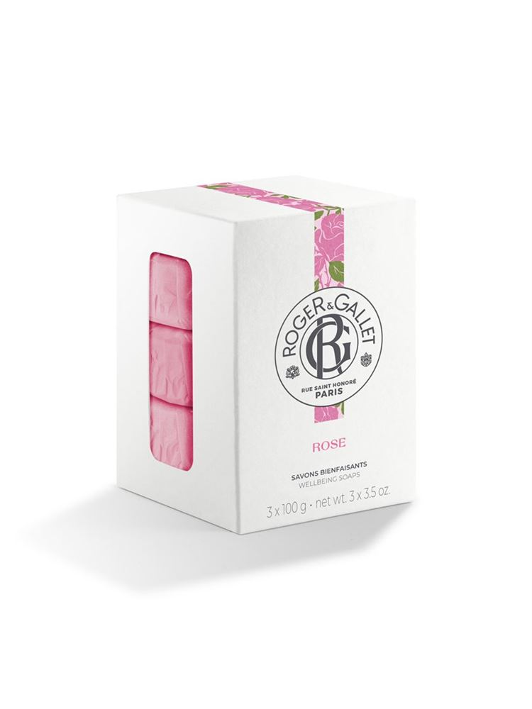 Roger & Gallet Boite 3 Savons Rose 3 x 100 g