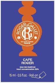 Roger & Gallet Cafe Roger Eau de Parfum Roll-on 15 ml