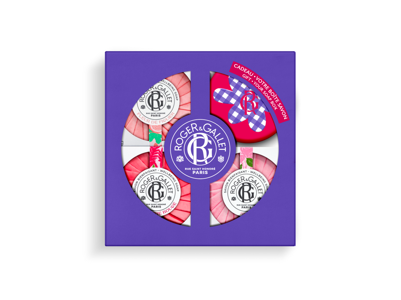 Roger & Gallet Coffret Trio Savons 3 x 100 g