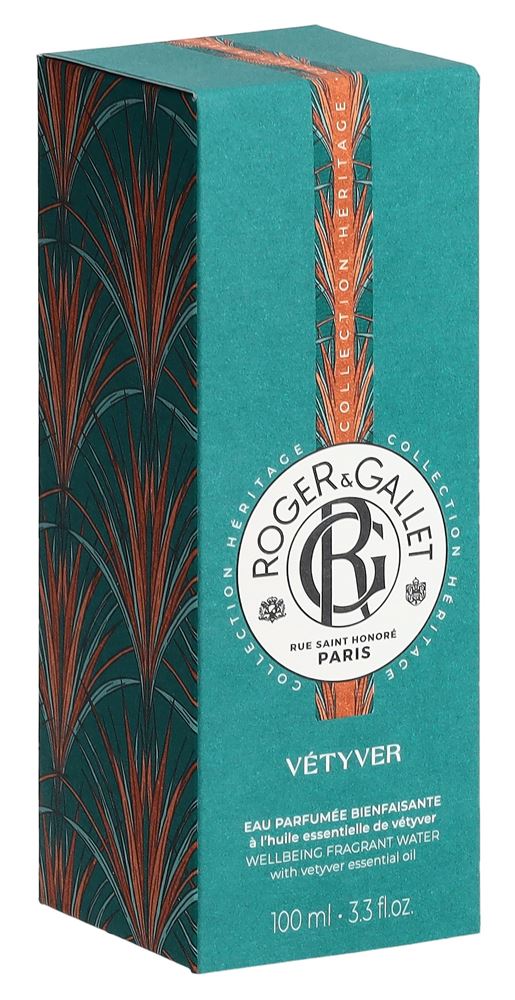 Roger & Gallet Vetyver Eau Parfumée Bienfaisante OS 100 ml