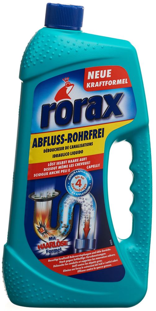 Rorax Abflussreiniger liq Fl 1000 ml