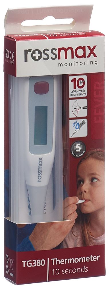 Rossmax Fieberthermometer flexible Spitze Tg380
