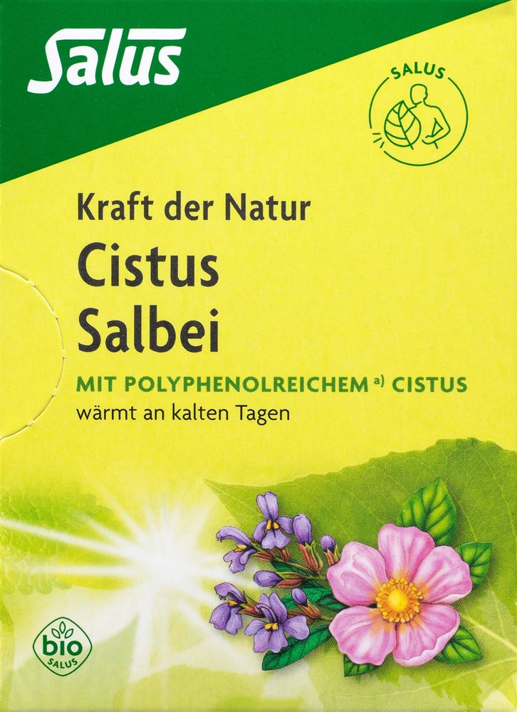 Salus Kraft der Natur Tee Cistus Salbei Bio Btl 15 Stk