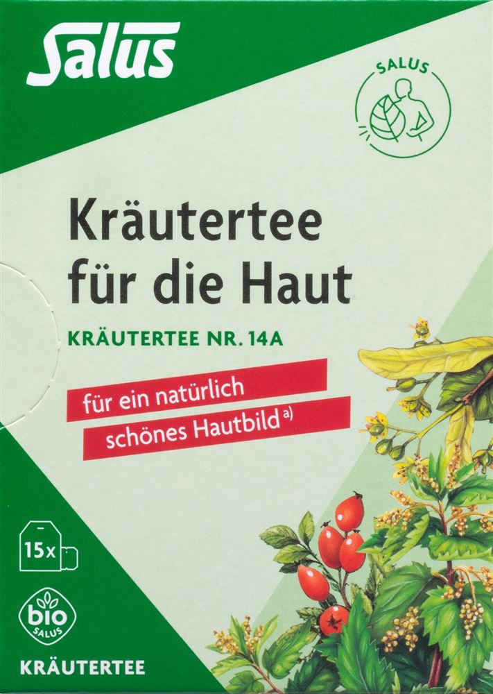 Salus Kräutertee für die Haut Bio Btl 15 Stk