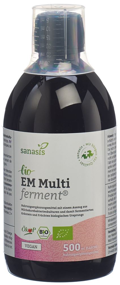 sanasis EM Multi Ferment Bio Fl 500 ml