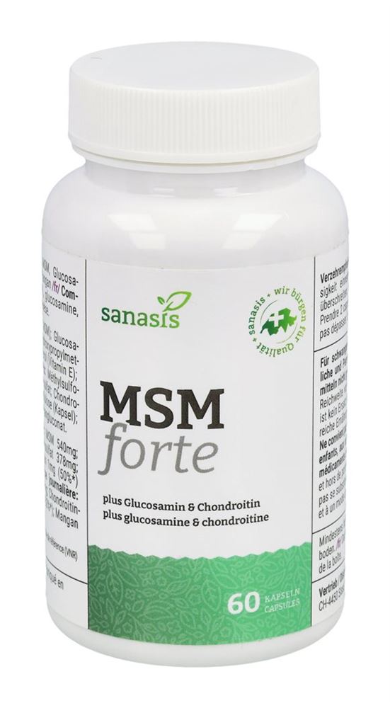 Sanasis Msm Glucosamin & Chondroitin Kapseln 60 Stück