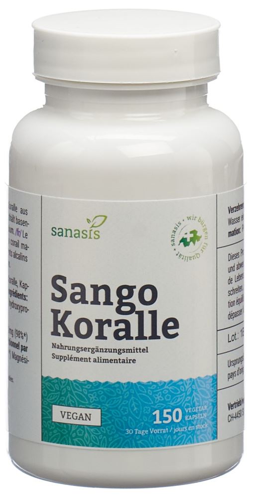 Sanasis Sango Korallen Kapseln Ds 150 Stück