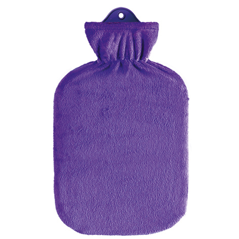 Sänger Wärmflasche 2l Flauschbezug lila