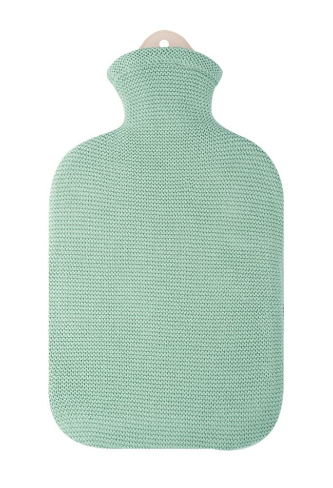 Sänger Wärmflasche Strickbezug 2l mintgrün