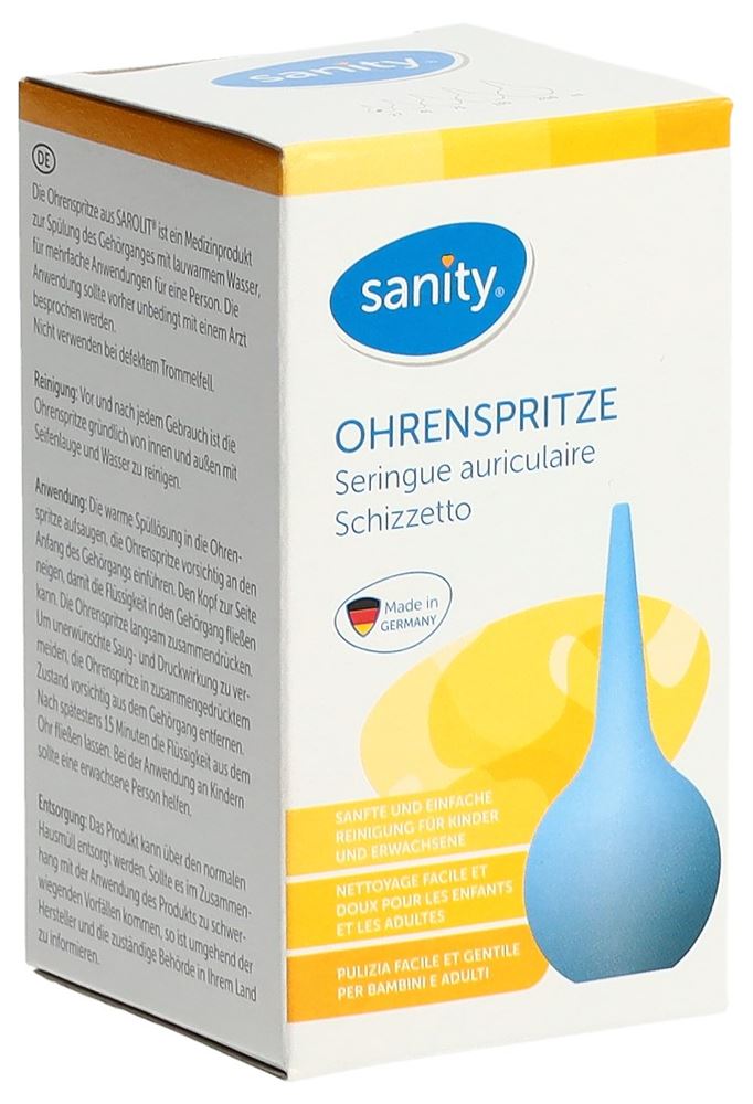 Sanity Ohrspritze Gr3 27ml