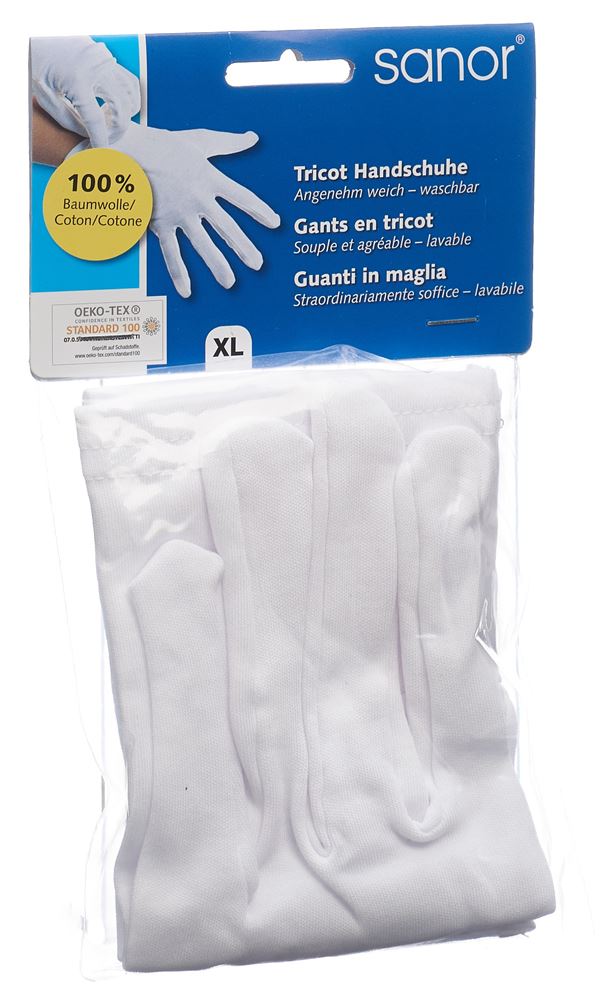 Sanor Tricot Handschuhe XL 1 Paar